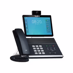 Yealink VP59 téléphone fixe Noir, Gris LCD Wifi - Vue supplémentaire 2