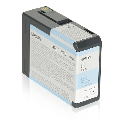 Epson Encre Pigment Cyan Clair SP 3800/3880 (80ml) Epson Encre Pigment Cyan Clair SP 3800/3880 (80ml)