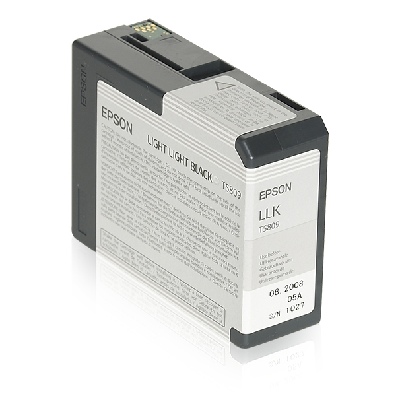 Epson Encre Pigment Gris Clair SP 3800/3880 (80ml) Epson Encre Pigment Gris Clair SP 3800/3880 (80ml)