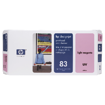 HP 83 tête d'impression UV et dispositif de nettoyage de tête d'impression DesignJet magenta clair