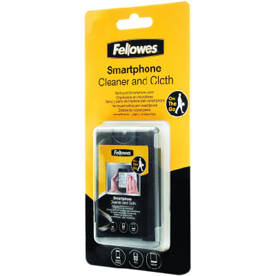 Fellowes Nettoyant Smartphone avec Chamoisine en Microfibres Fellowes Nettoyant Smartphone avec Chamoisine en Microfibres