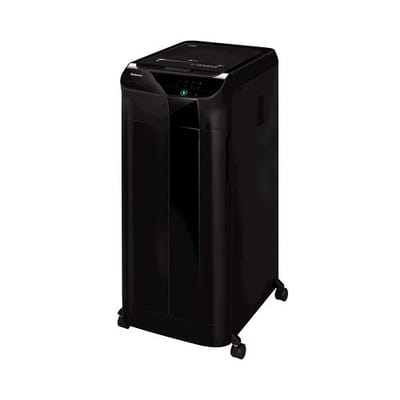 Fellowes AutoMax 550C paper shredder Cross-cut 23 cm Black
