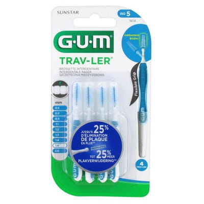 Brossettes Interdentaires 1.6mm x4 Trav-ler Gum