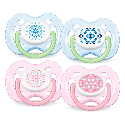 Philips AVENT Sucette Aérées tendance - Lot de 2 SCF180/23