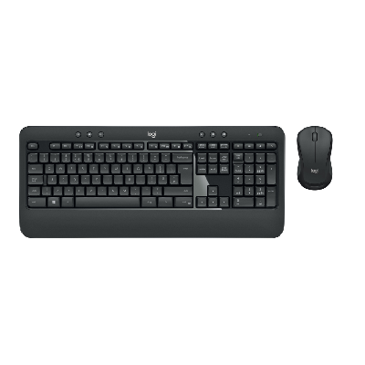 Logitech MK540 Advanced clavier Souris incluse RF sans fil QWERTY US International Noir, Blanc Logitech MK540 Advanced clavier Souris incluse RF sans fil QWERTY US International Noir, Blanc