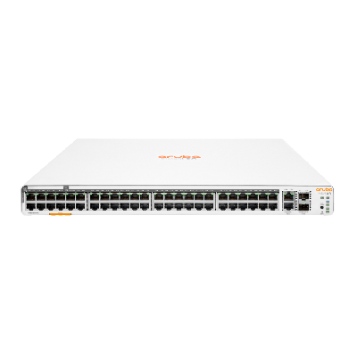 Aruba Instant On 1960 48G 40p Class4 8p Class6 PoE 2XGT 2SFP+ 600W Géré L2+ Gigabit Ethernet (10/100/1000) Connexion Ethernet, supportant l'alimentation via ce port (PoE) 1U Blanc Aruba Instant On 1960 48G 40p Class4 8p Class6 PoE 2XGT 2SFP+ 600W Géré L2+ Gigabit Ethernet (10/100/1000) Connexion Ethernet, supportant l'alimentation via ce port (PoE) 1U Blanc