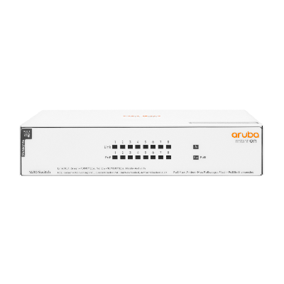 Aruba Instant On 1430 8G Class4 PoE 64W Non-géré L2 Gigabit Ethernet (10/100/1000) Connexion Ethernet, supportant l'alimentation via ce port (PoE) Blanc Aruba Instant On 1430 8G Class4 PoE 64W Non-géré L2 Gigabit Ethernet (10/100/1000) Connexion Ethernet, supportant l'alimentation via ce port (PoE) Blanc