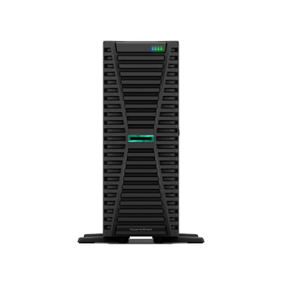 HPE ProLiant ML350 Gen11 4510 12 نواة 64GB-R MR408i-o 8SFF 2x960GB SSD 2x1000W RPS خادم الاتحاد الأوروبي