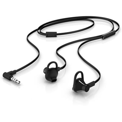 HP Headset with 150 black headphones