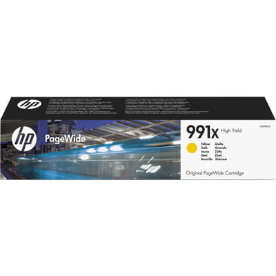 HP PageWide 991X خرطوشة حبر أصفر أصلية عالية السعة