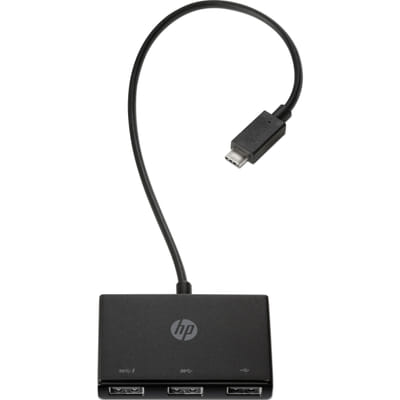 HP USB-C hub to USB-A