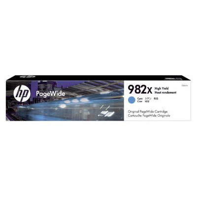HP Cartouche d’encre cyan PageWide 982X grande capacité authentique HP Cartouche d’encre cyan PageWide 982X grande capacité authentique