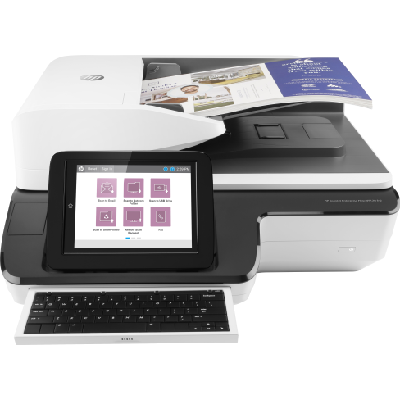 HP Scanjet Enterprise Flow N9120 fn2 Numériseur à plat et adf 600 x 600 DPI A3 Noir, Blanc HP Scanjet Enterprise Flow N9120 fn2 Numériseur à plat et adf 600 x 600 DPI A3 Noir, Blanc
