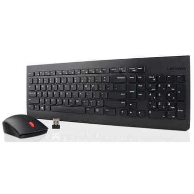 Lenovo 4X30M39469 لوحة مفاتيح RF لاسلكية فرنسية سوداء