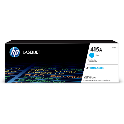HP 415A Toner cyan LaserJet authentique HP 415A Toner cyan LaserJet authentique