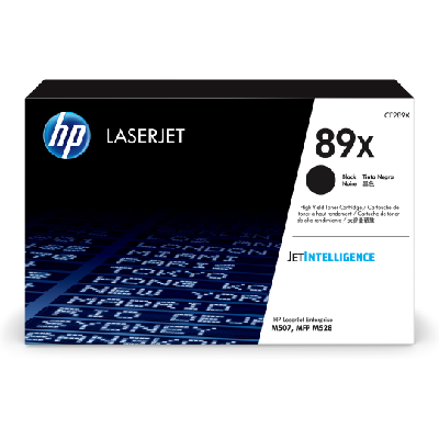 HP Toner noir LaserJet 89X authentique grande capacité HP Toner noir LaserJet 89X authentique grande capacité