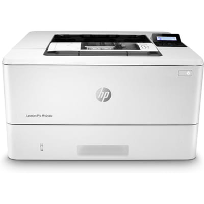 HP LaserJet Pro M404dw، طباعة، تجوال؛ سرعات الصفحة الأولى المطبوعة؛ أمان معزز؛ واي فاي مزدوج النطاق