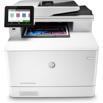 HP Color LaserJet Pro Multifunction Printer M479fdw, Print, Copy, Scan, Fax, Email, Scan to Email/PDF; Duplex Printing; 50-sheet Automatic Document Feeder