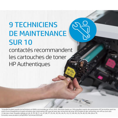 HP تونر أصفر ليزر جيت 658A أصلي