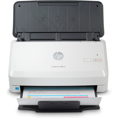 HP Scanjet Pro 2000 s2 Sheet-feed Scanner Alimentation papier de scanner 600 x 600 DPI A4 Noir, Blanc HP Scanjet Pro 2000 s2 Sheet-feed Scanner Alimentation papier de scanner 600 x 600 DPI A4 Noir, Blanc