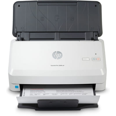 HP Scanjet 6FW07A ماسح ضوئي تغذية ورق ماسح ضوئي 600 x 600 DPI A4 أسود، أبيض