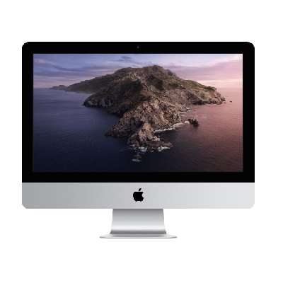 Apple iMac Intel® Core™ i3 21.5" 4096 x 2304 pixels 8 Go 256 Go SSD AMD Radeon Pro 555X macOS Catalina 10.15 Argent