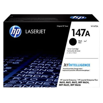 HP LaserJet تونر أسود أصلي 147A