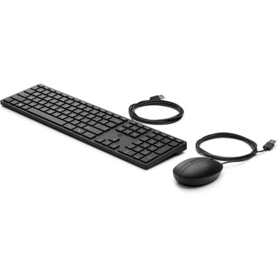 ماوس ولوحة مفاتيح سطح المكتب السلكية HP 320MK