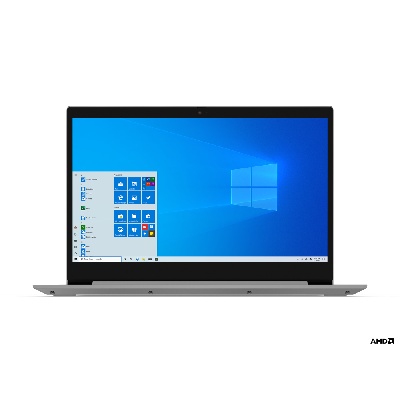 Lenovo IdeaPad 3 3250U 17.3" HD+ AMD Ryzen™ 3 8 Go 512 Go SSD Windows 10 Home Gris, Platine