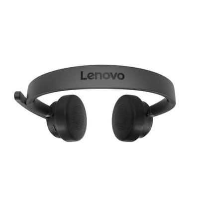 Lenovo Wireless VoIP Headset Wireless Headset Office/Call Center Bluetooth Black