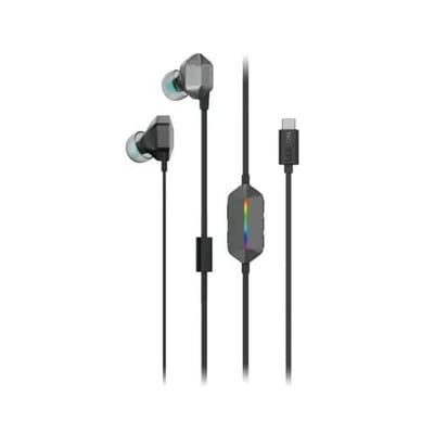 لينوفو ليجون E510 سماعات رأس سلكية سماعات ألعاب USB نوع-C رمادي