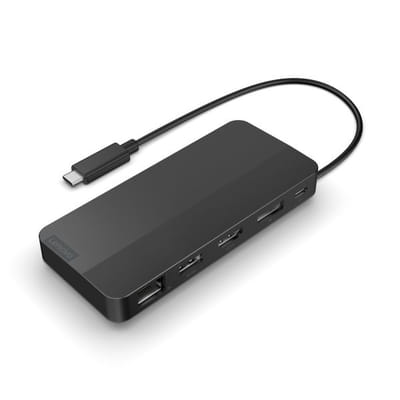 Lenovo 40B90100EU docking station Wired USB 3.2 Gen 1 (3.1 Gen 1) Type-C Black