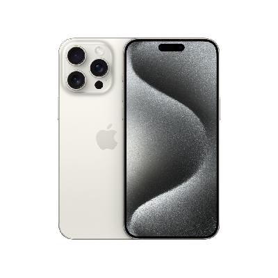 Apple iPhone 15 Pro Max 512 Go Titane, Blanc