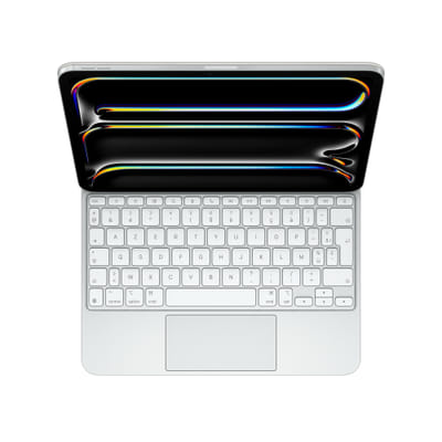 أبل ماجيك كيبورد AZERTY فرنسي أبيض