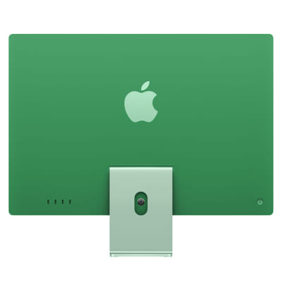 Apple iMac Apple M M4 59,7 cm (23.5") 4480 x 2520 pixels PC All-in-One 16 Go 256 Go SSD macOS Sequoia Wi-Fi 6E (802.11ax) Vert