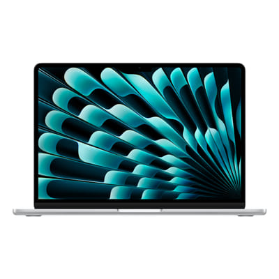 أبل ماك بوك إير أبل M M4 لابتوب 34.5 سم (13.6") 16 جيجابايت 256 جيجابايت SSD واي فاي 6E (802.11ax) ماك أو إس سيكويا فضي