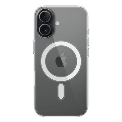 Apple MGF24ZM/A phone case 16 cm (6.3") Cover Transparent