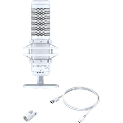HyperX QuadCast S أبيض