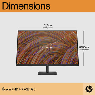 HP شاشة FHD V27i G5