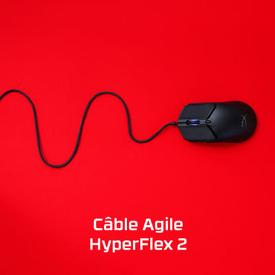 HyperX Pulsefire Haste 2 - فأرة ألعاب (أسود)