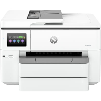 HP OfficeJet Pro Imprimante tout-en-un grand format 9730, Couleur, Imprimante pour Petit bureau, Impression, copie, numérisation, Sans fil; Imprimer depuis un téléphone ou une tablette; Chargeur automatique de documents; Impression recto-verso; Numér