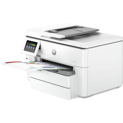 HP OfficeJet Pro Imprimante tout-en-un grand format 9730, Couleur, Imprimante pour Petit bureau, Impression, copie, numérisation, Sans fil; Imprimer depuis un téléphone ou une tablette; Chargeur automatique de documents; Impression recto-verso; Numér