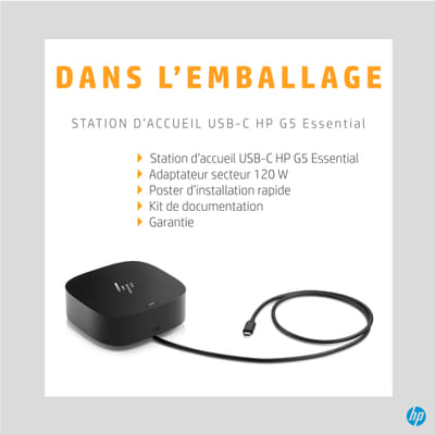 HP Station d’accueil USB-C G5 Essential