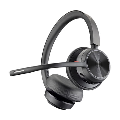 HP Poly Voyager 4320 USB-C Headset +BT700 dongle Sans fil Arceau Bureau/Centre d'appels Bluetooth Noir