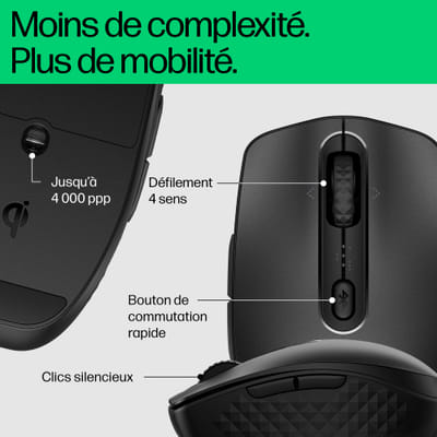 HP ماوس لاسلكي قابل لإعادة الشحن 690