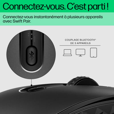 HP ماوس لاسلكي قابل لإعادة الشحن 690