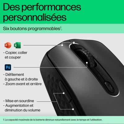 HP ماوس لاسلكي قابل لإعادة الشحن 690