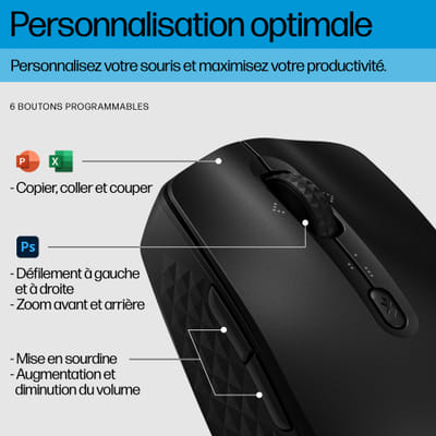 فأرة بلوتوث قابلة للبرمجة HP 425