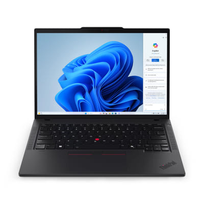 لينوفو ثينك باد T14 الجيل 5 (إنتل) Intel Core Ultra 5 125U لابتوب 35.6 سم (14") WUXGA 16 جيجابايت DDR5-SDRAM 512 جيجابايت SSD واي فاي 6E (802.11ax) ويندوز 11 برو فرنسي أسود