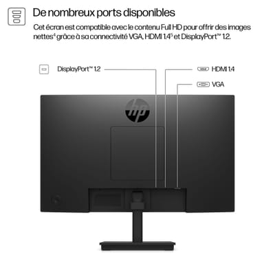 HP Series 3 Pro شاشة FHD 21.5 بوصة - 322pf